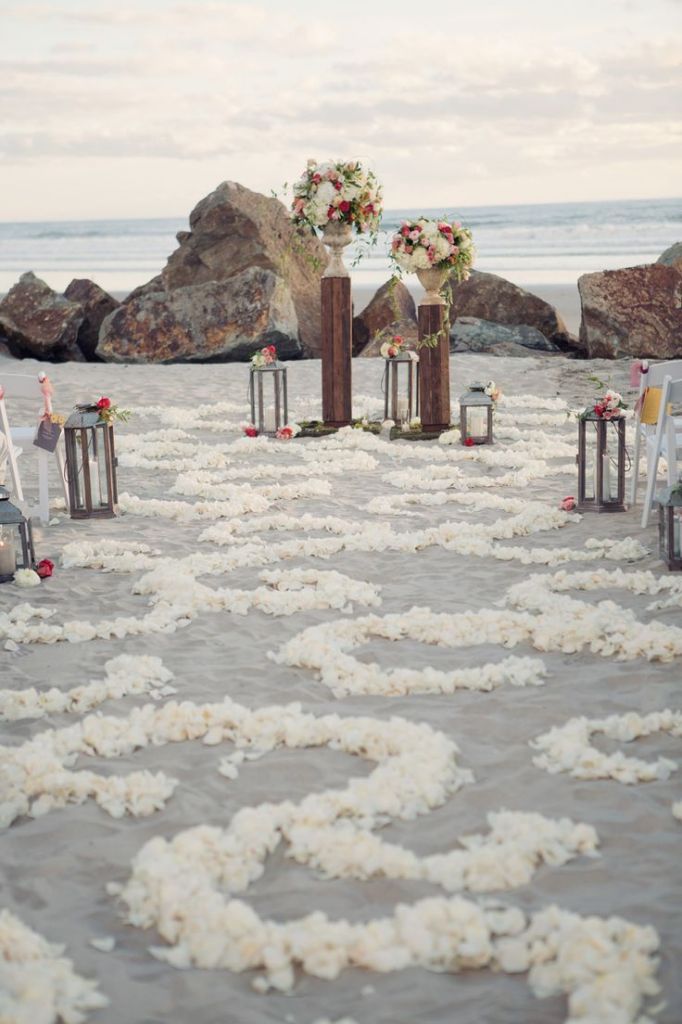 50 Beach Wedding Aisle Decoration Ideas Deer Pearl Flowers 3248