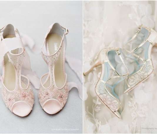 Wedding Shoes Deer Pearl Flowers 