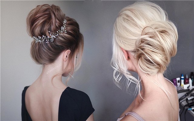 Tonyastylist Wedding Updo Hairstyles For Bride Deer Pearl Flowers 3374