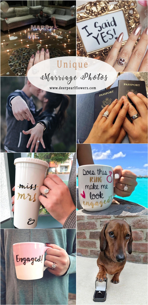 20 Awesome Ways To Show Off Your Engagement Rings 💍 📷