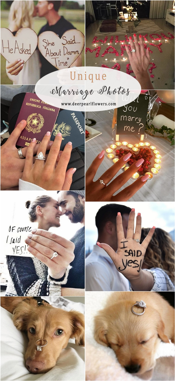 20 Awesome Ways To Show Off Your Engagement Rings 💍 📷