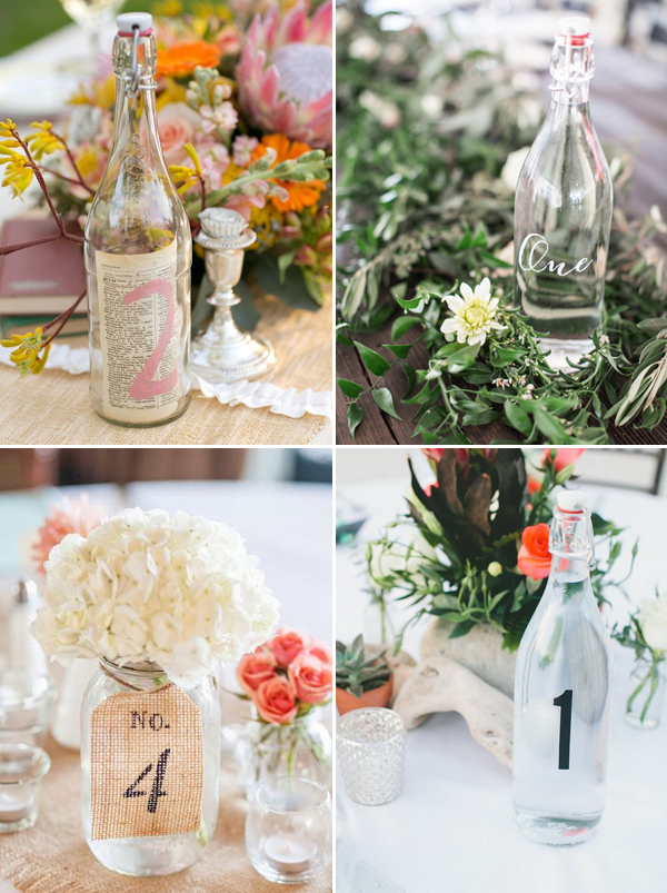 51 Creative DIY Wedding Table Number Ideas 2023 DPF