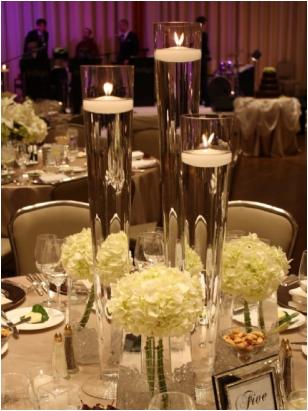 big candles for weddings