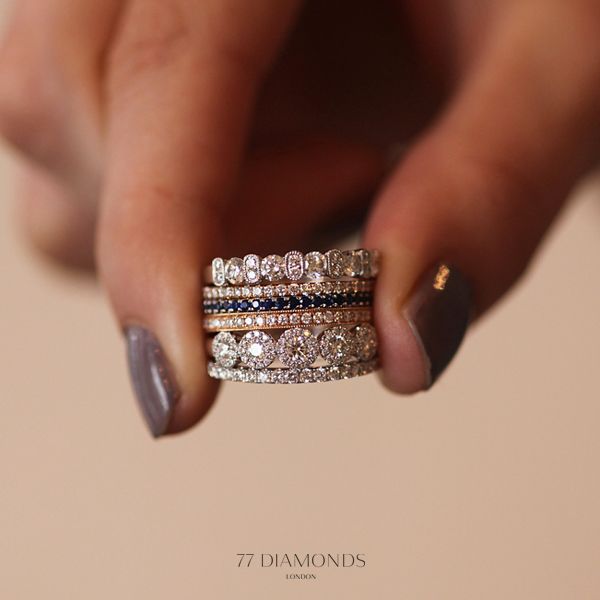 Diamond ring - VENUS TEARS - Wedding Bands/Engagement Ring