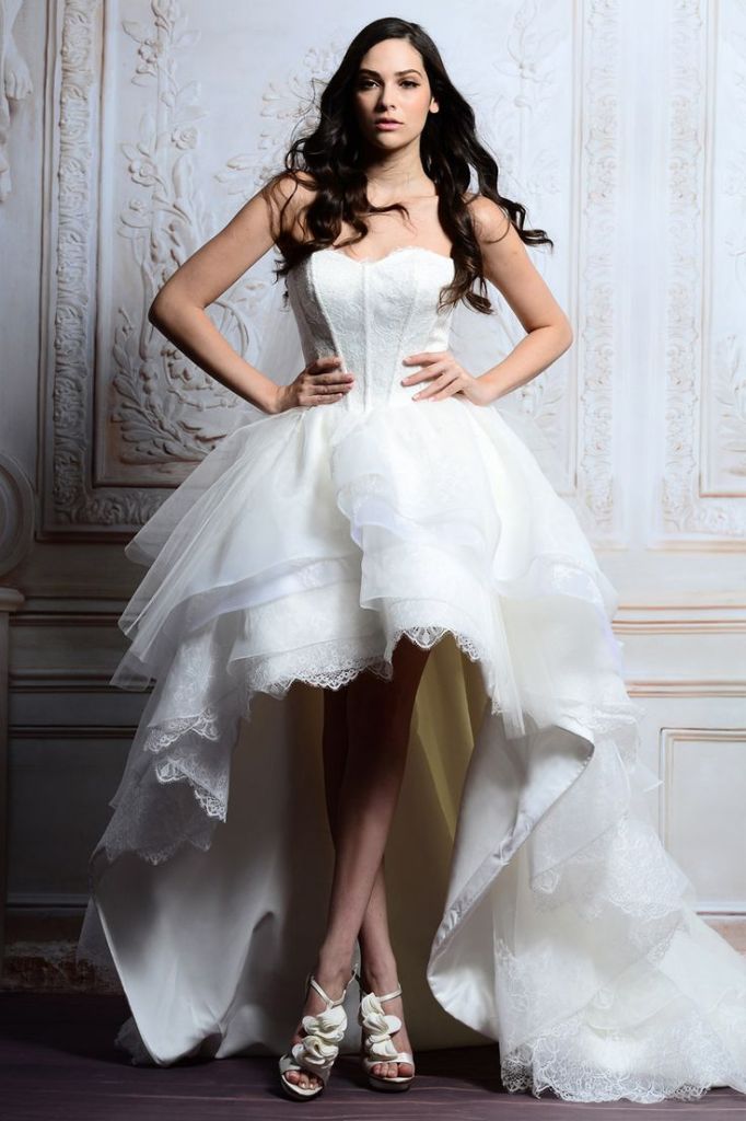 Top 25 High Low Wedding Dresses 2024 | Deer Pearl Flowers