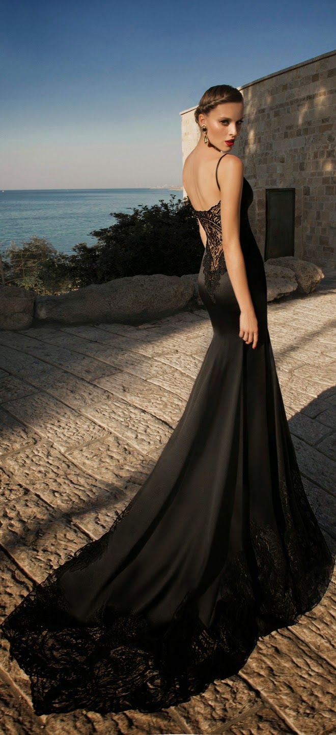 25 Gorgeous Black Wedding Dresses Deer Pearl Flowers