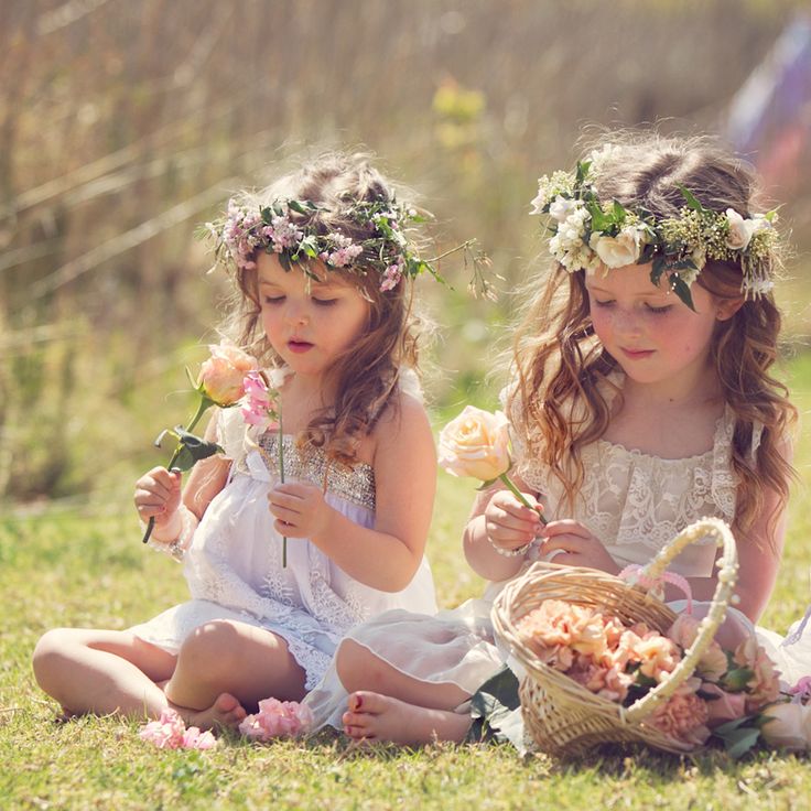 childrens flower crown