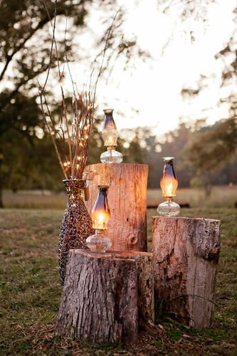 50 Tree Stumps Wedding Ideas for Rustic Country Weddings 