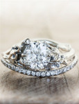 35 Classic Elegance Engagement Rings from Ken & Dana Design | Deer ...