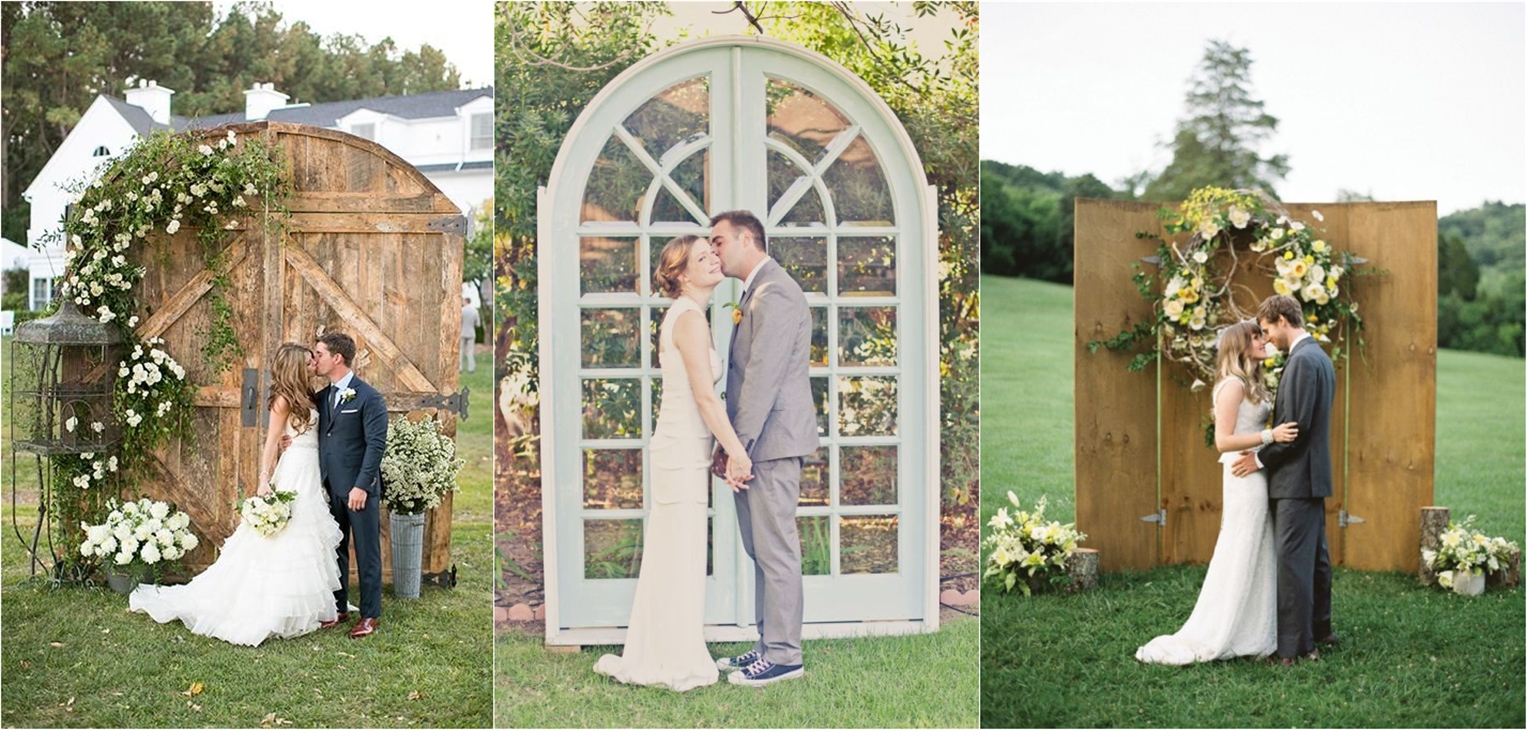 35 Rustic Old Door Wedding Decor Ideas For Outdoor Country