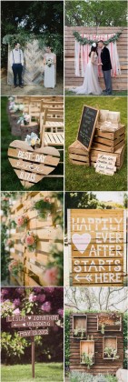 35 Eco-chic Ways To Use Rustic Wood Pallets In Your Wedding