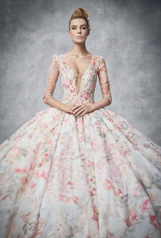 Amazing Floral Wedding Dresses of the decade The ultimate guide 