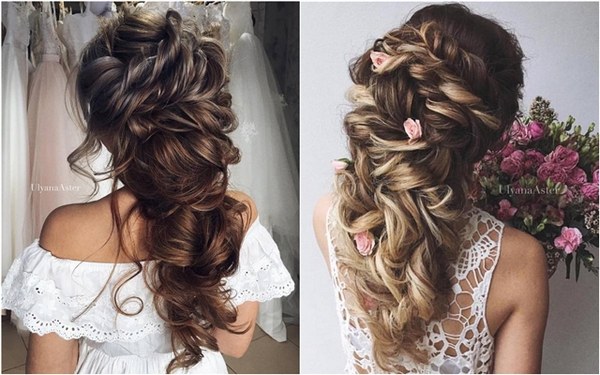 Wedding Updo Hairstyles for Long Hair from Ulyana Aster