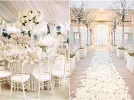 55 White Wedding Ideas For Romantic Wedding Deer Pearl Flowers