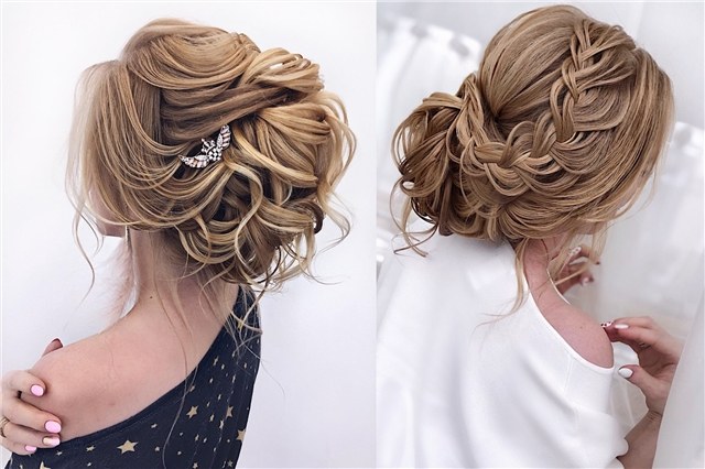 Young Flirty Updo for Thin Hair | Prom Wedding 