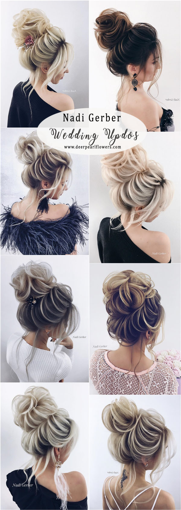 Top 20 High Bun Wedding Updo Hairstyles Page 2 Of 2 Deer Pearl Flowers 1495