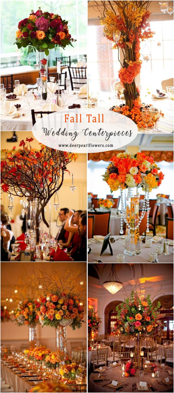 45 Fall & Autumn Wedding Centerpieces Ideas | Deer Pearl Flowers