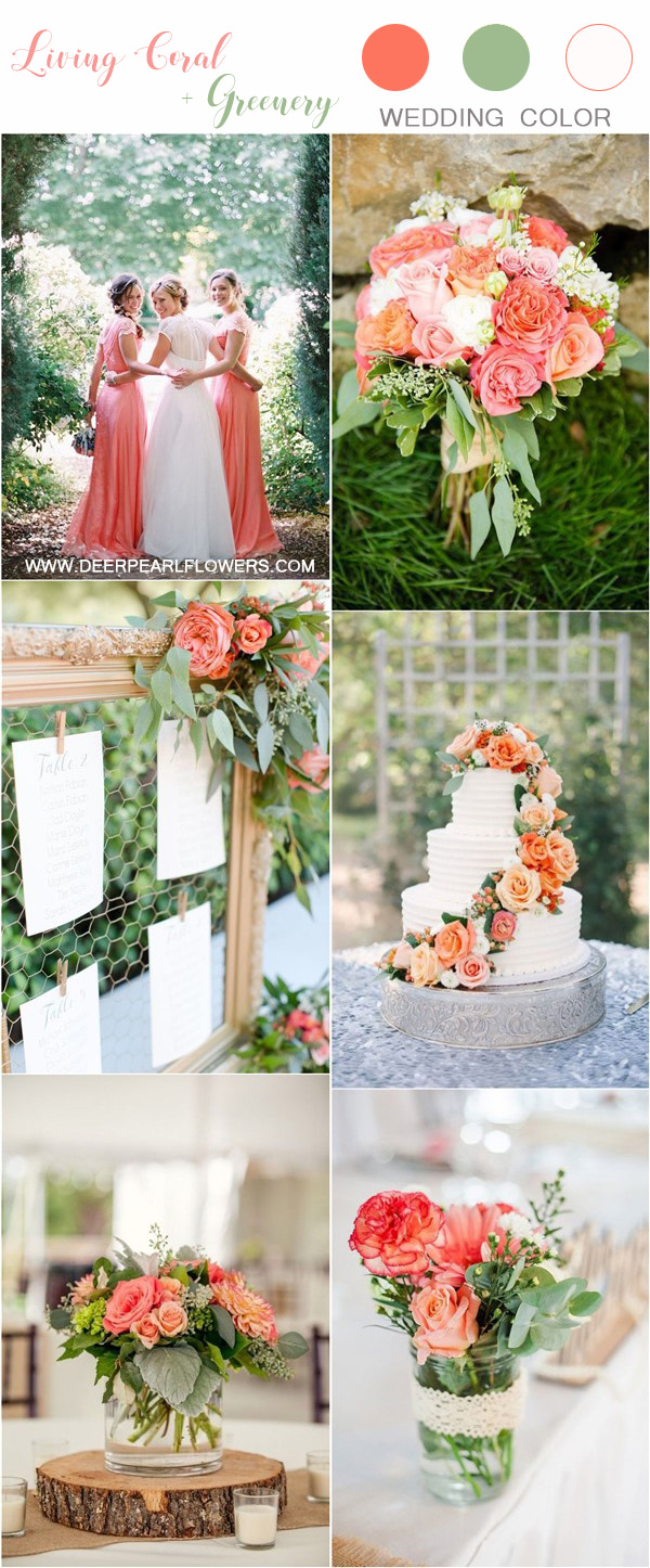 Top 7 Living Coral Wedding Color Ideas And Combos Dpf 3249