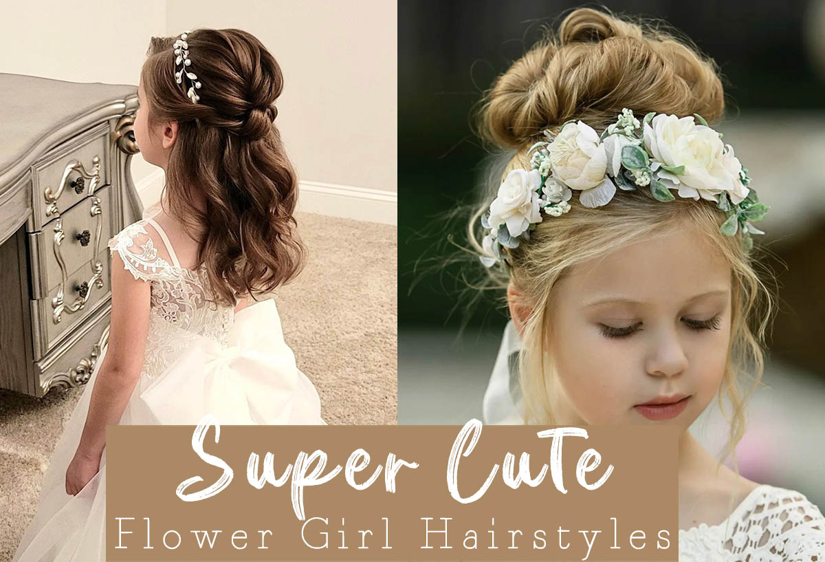cute flower girl hairstyles