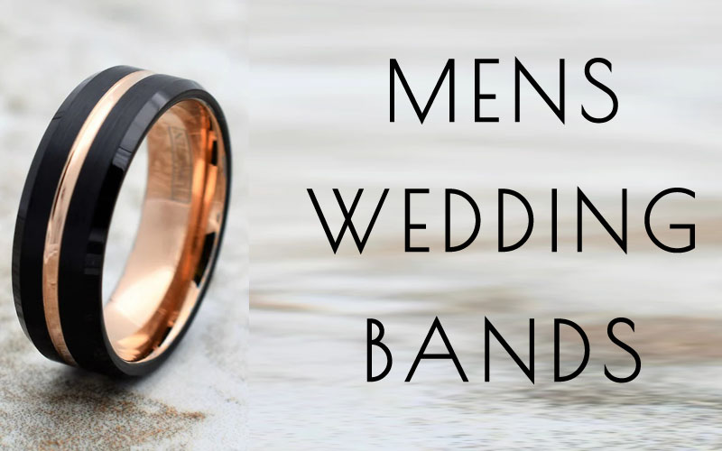30+ Stylish Mens Wedding Bands for 2024 | Deer Pearl Flowers