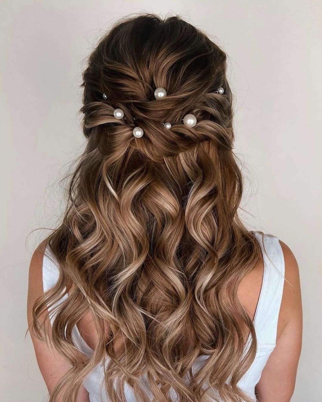Homecoming Hairstyles Half Up Straight