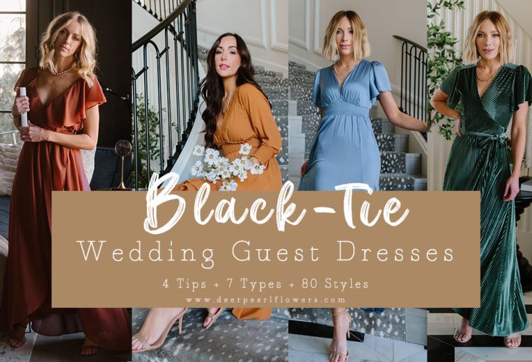 30+ Must-See Formal Black Tie Wedding Guest Dresses 2024 | Deer Pearl