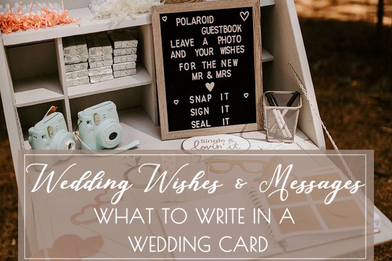 Wedding Wishes Messages What To Write In A Wedding Card Cover 768x511 