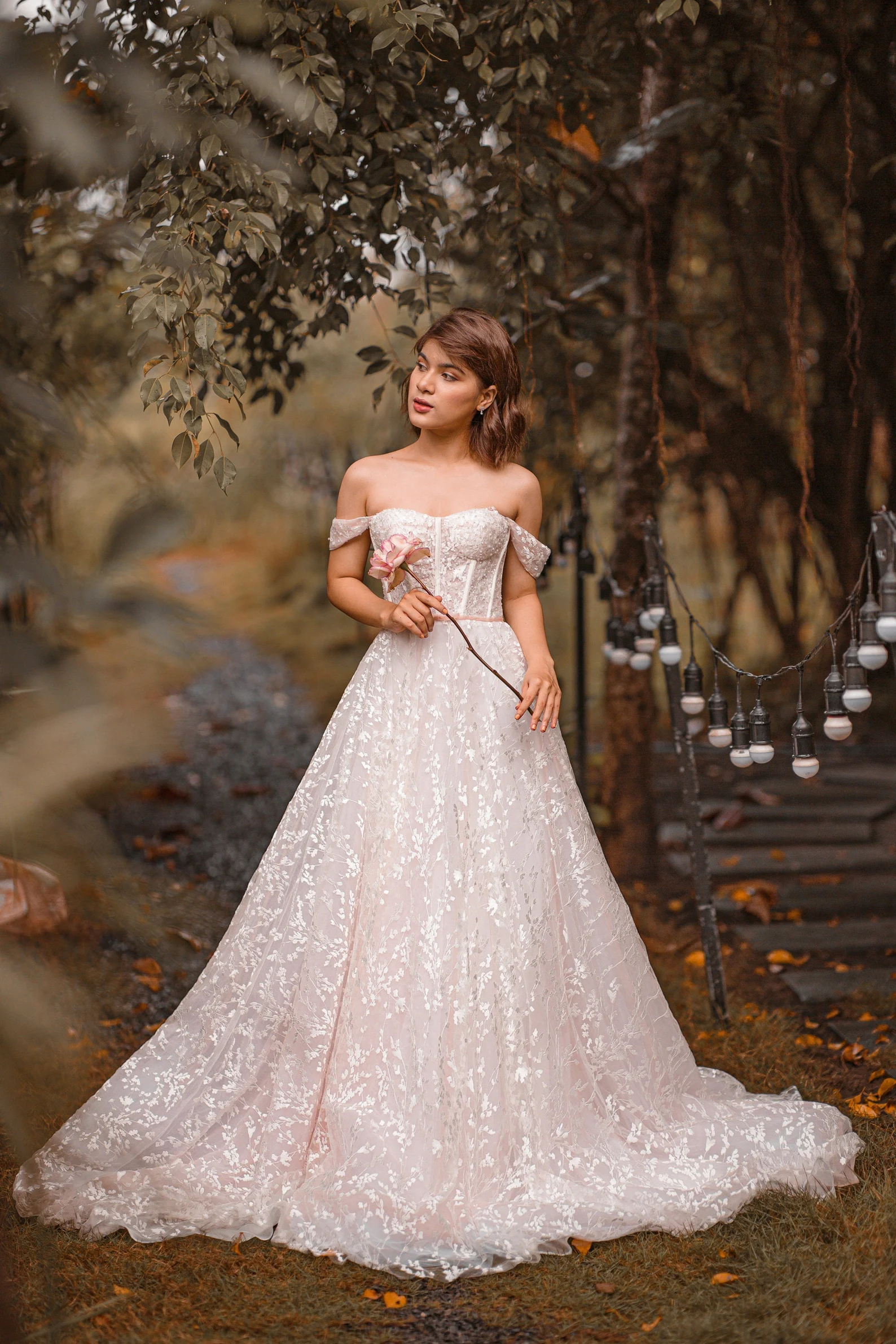 Pink Colored Wedding Dresses 4850