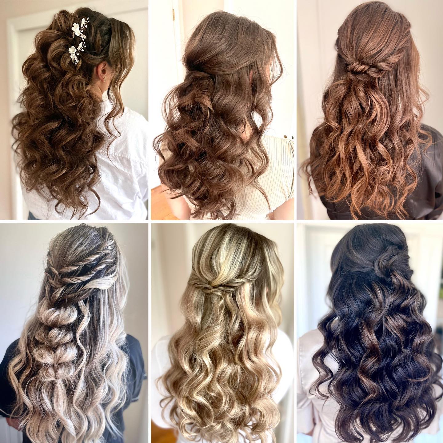 Wedding Hairstyles Half Up Pinterests Finest Looks  StyleCaster