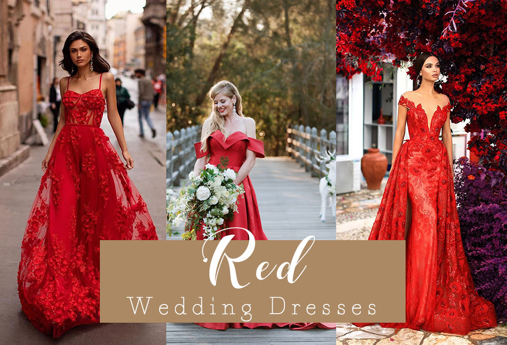 30 Best Red Wedding Dresses 2023 Guides And Tips 👗 