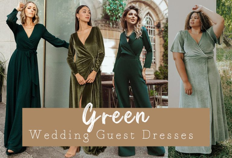 22 Green Wedding Guest Dresses for Every Style & Season 💚