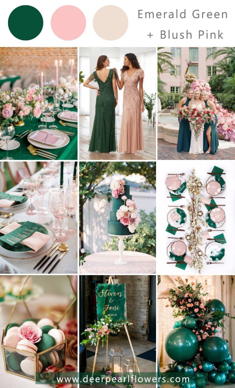 Top 10 Emerald Green Wedding Themes & Color Ideas 2024 💚