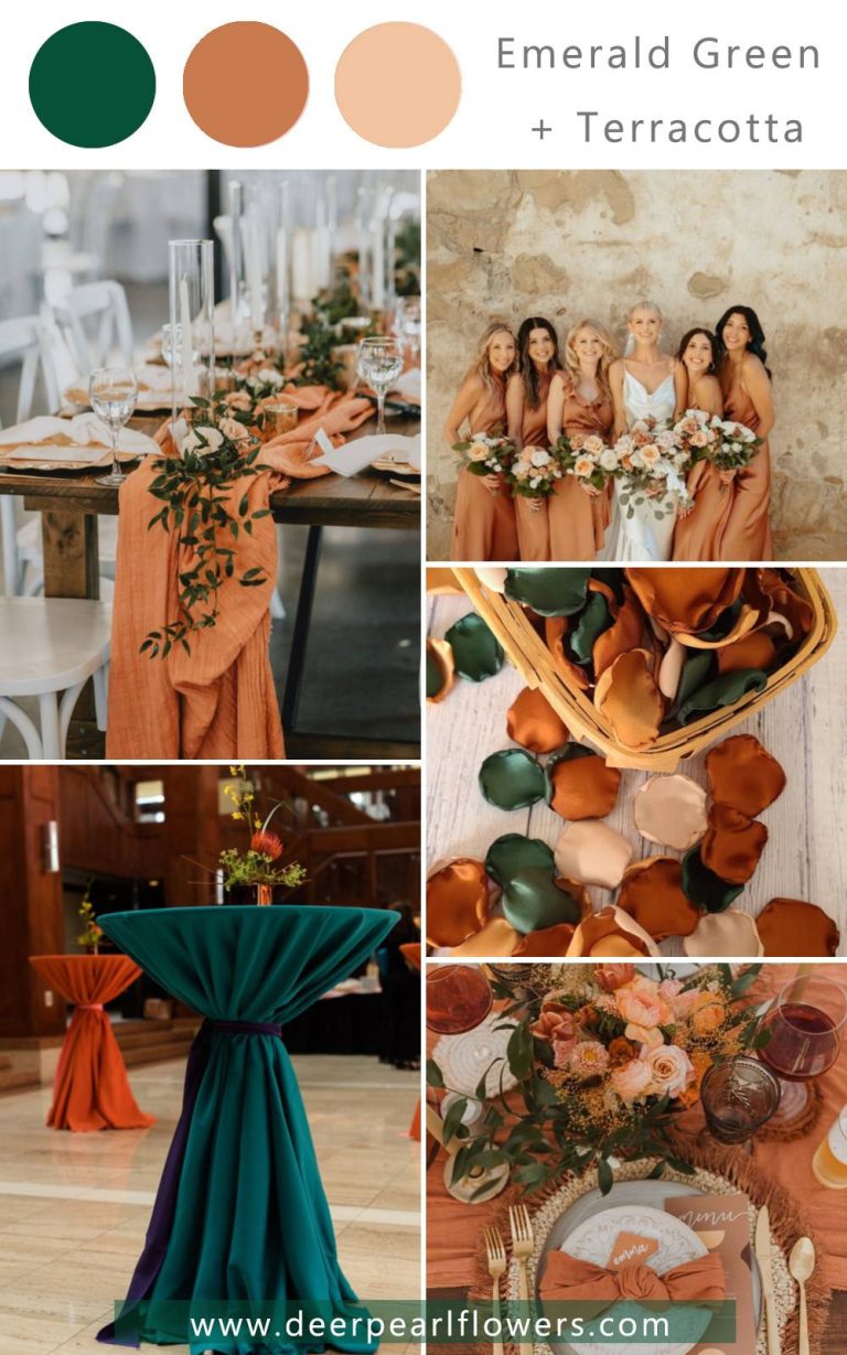 Top 10 Emerald Green Wedding Themes & Color Ideas 2024 💚