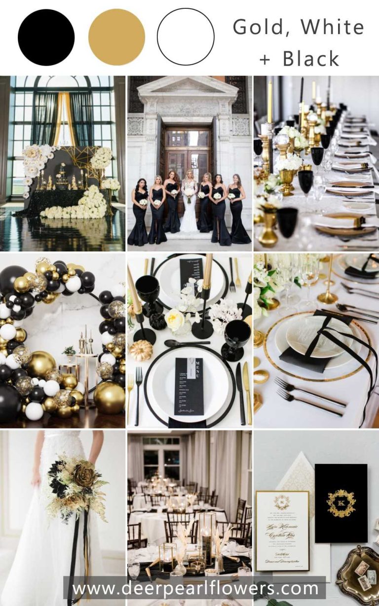 🖤 22 Black Wedding Themes & Color Ideas 2025