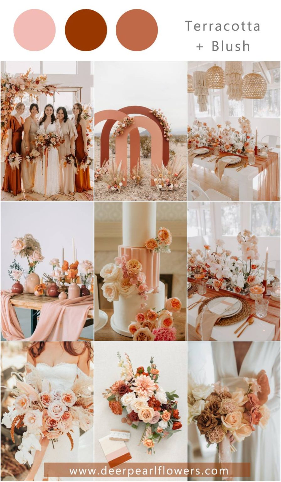 Terracotta Wedding Ideas: 10 Color Palettes & Tips 2024