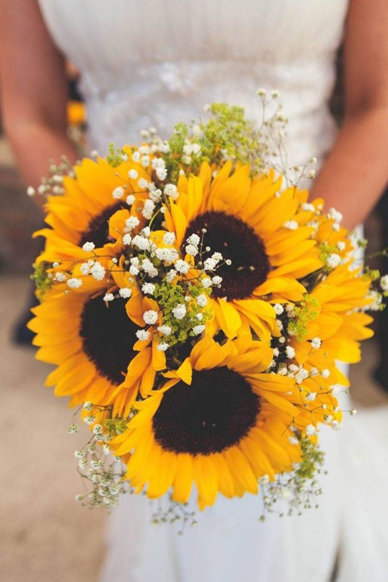 2024 Sunflower Wedding Bouquet Ideas: Guides & Tips 