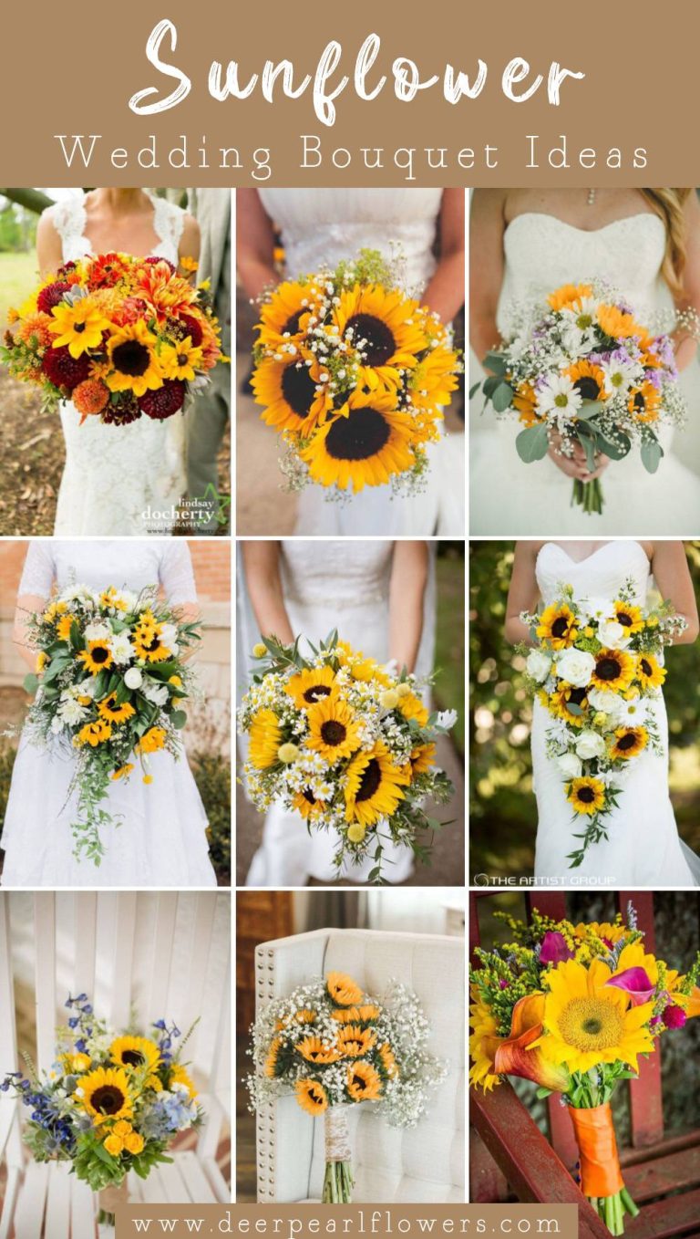 2024 Sunflower Wedding Bouquet Ideas: Guides & Tips | 🌻