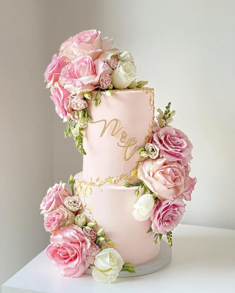 23 Sweet Pink Wedding Cake Ideas For 2024