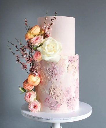 23 Sweet Pink Wedding Cake Ideas for 2024