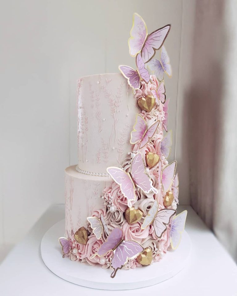 23 Sweet Pink Wedding Cake Ideas for 2024