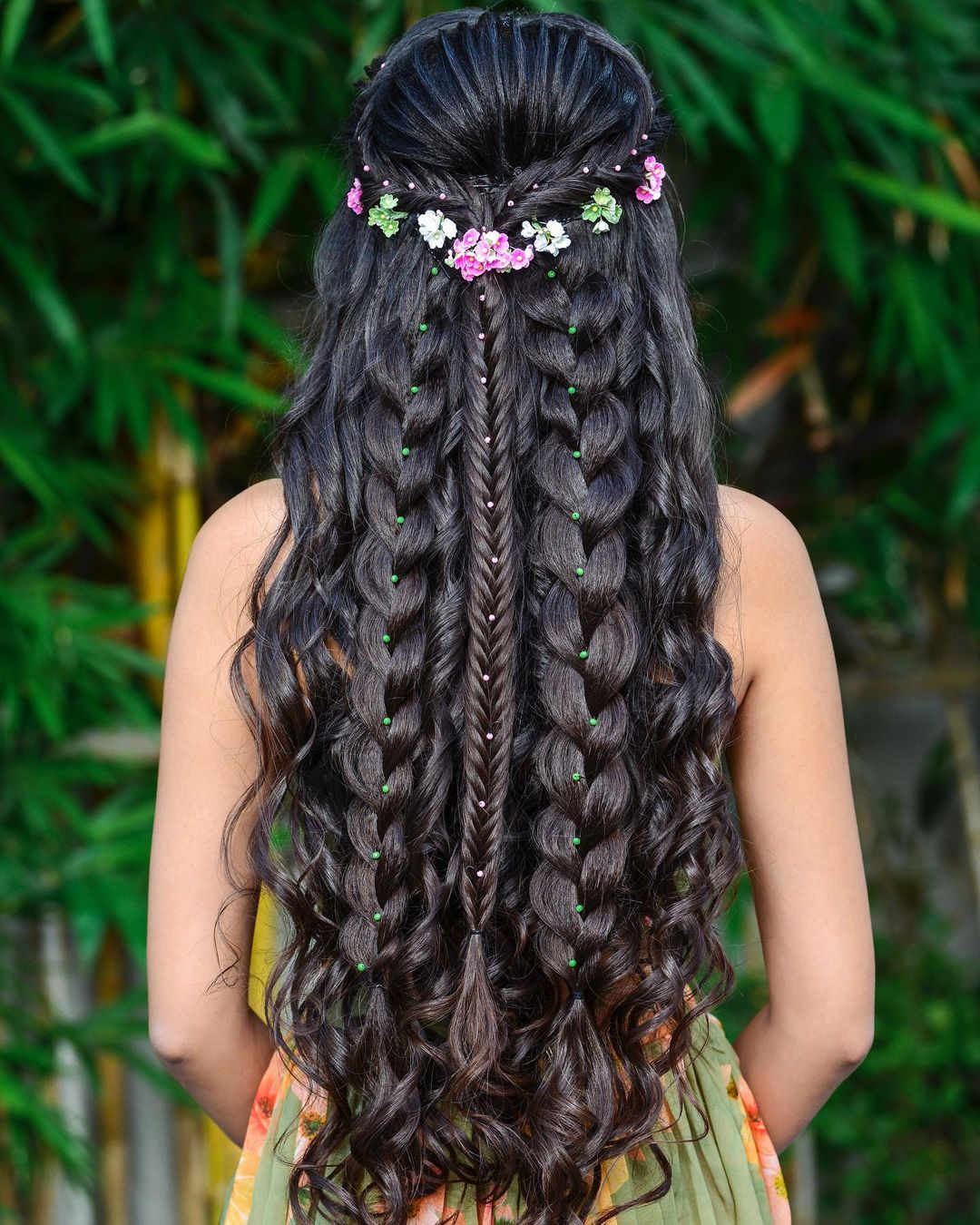 French braid....☺️✨️👩 | Long shiny hair, Braids for long hair, Indian long  hair braid