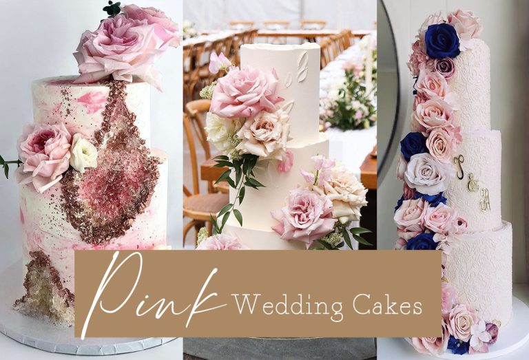 23 Sweet Pink Wedding Cake Ideas for 2024