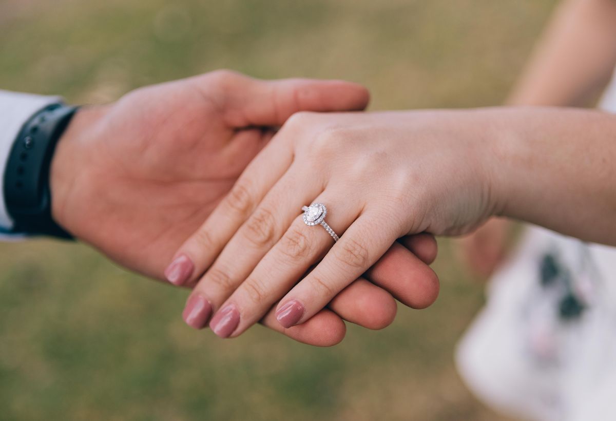 Engagement Ring Design Featuring Moissanite 1