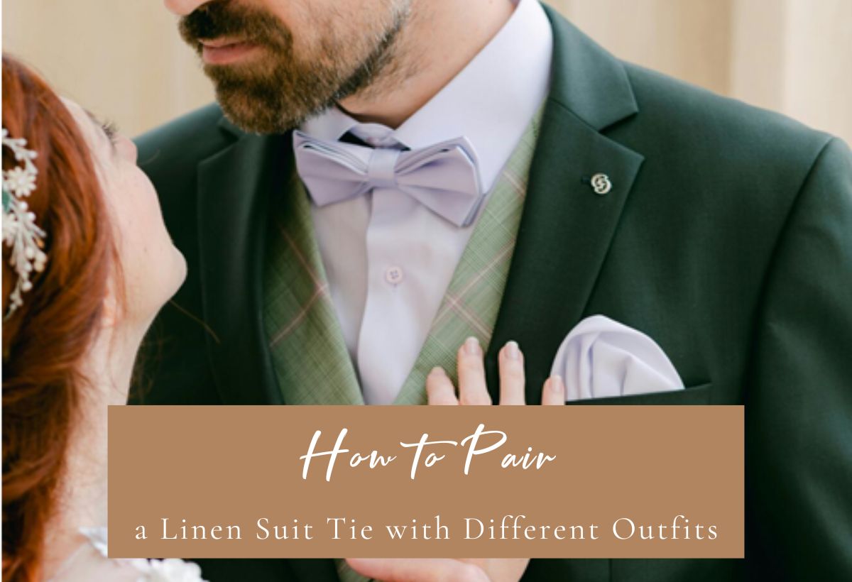 Linen Suit Tie